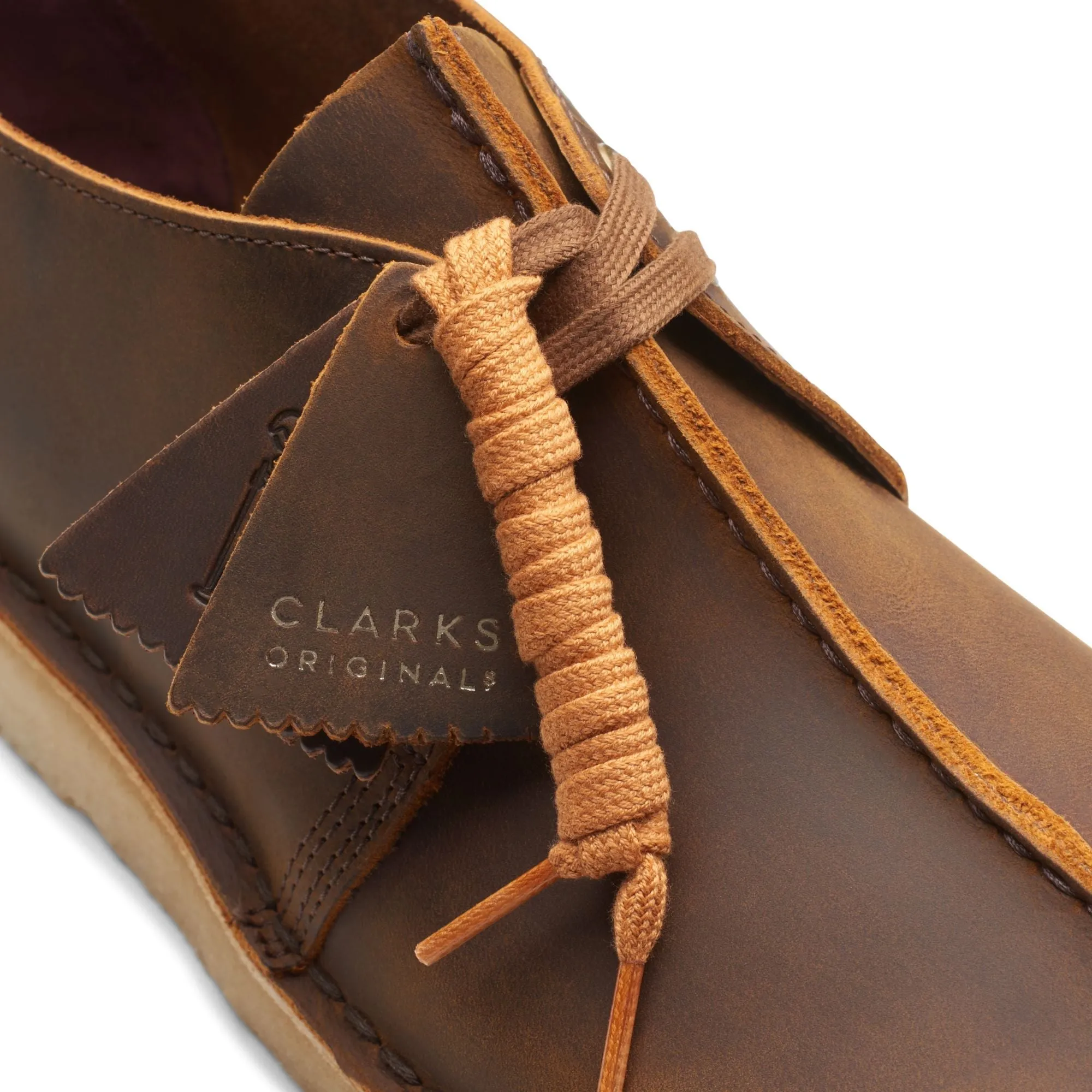 Clarks Desert Trek Leather Shoes for Men