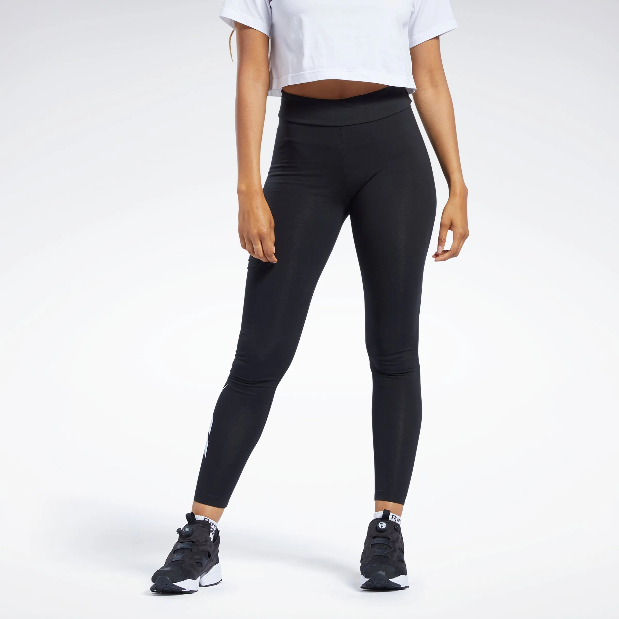 Classic Logo Leggings - Black