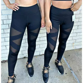 Comfortable Mesh Leggings