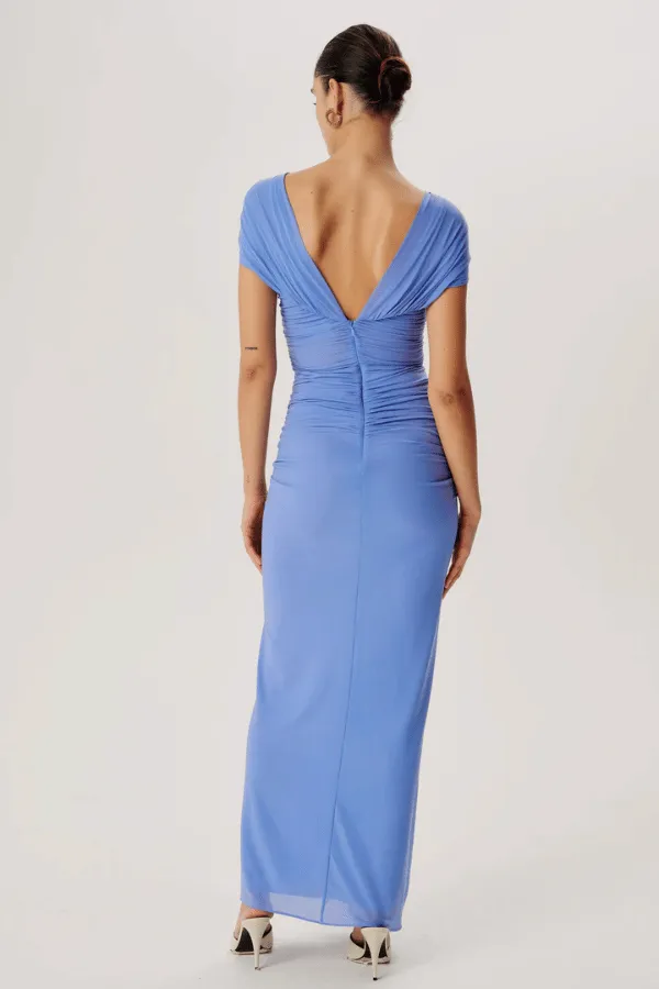 Cornflower Blue Maxi Dress