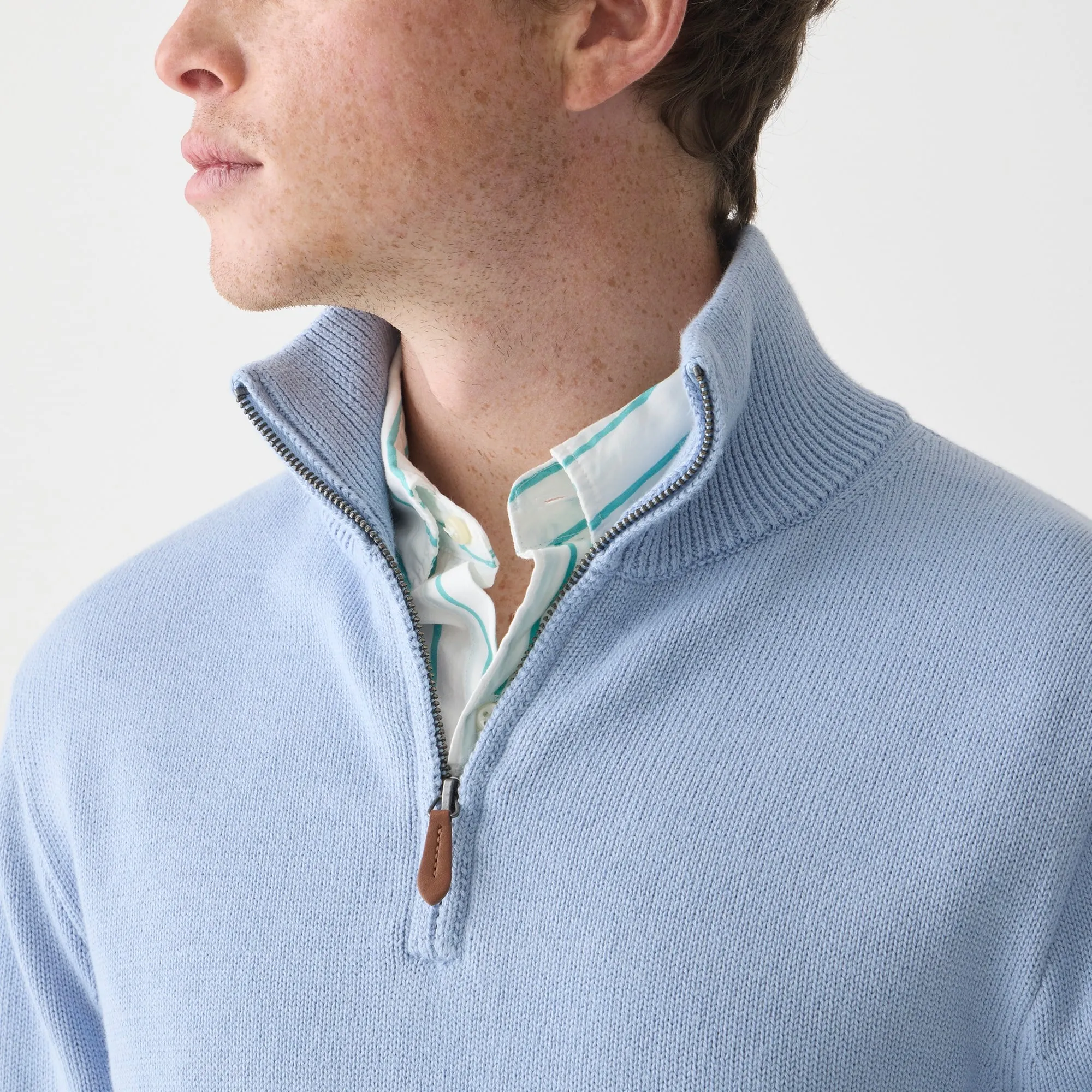 Cotton Heritage Half-zip Sweater