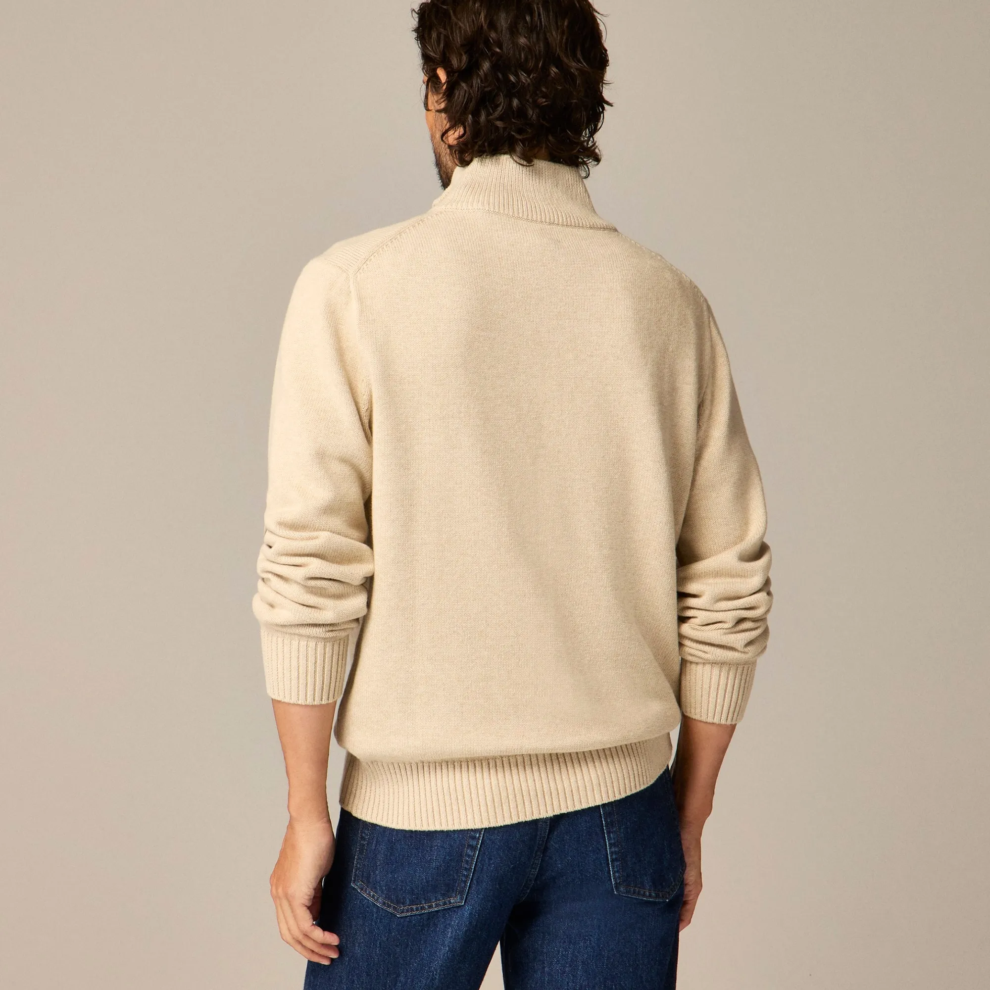 Cotton Heritage Half-zip Sweater