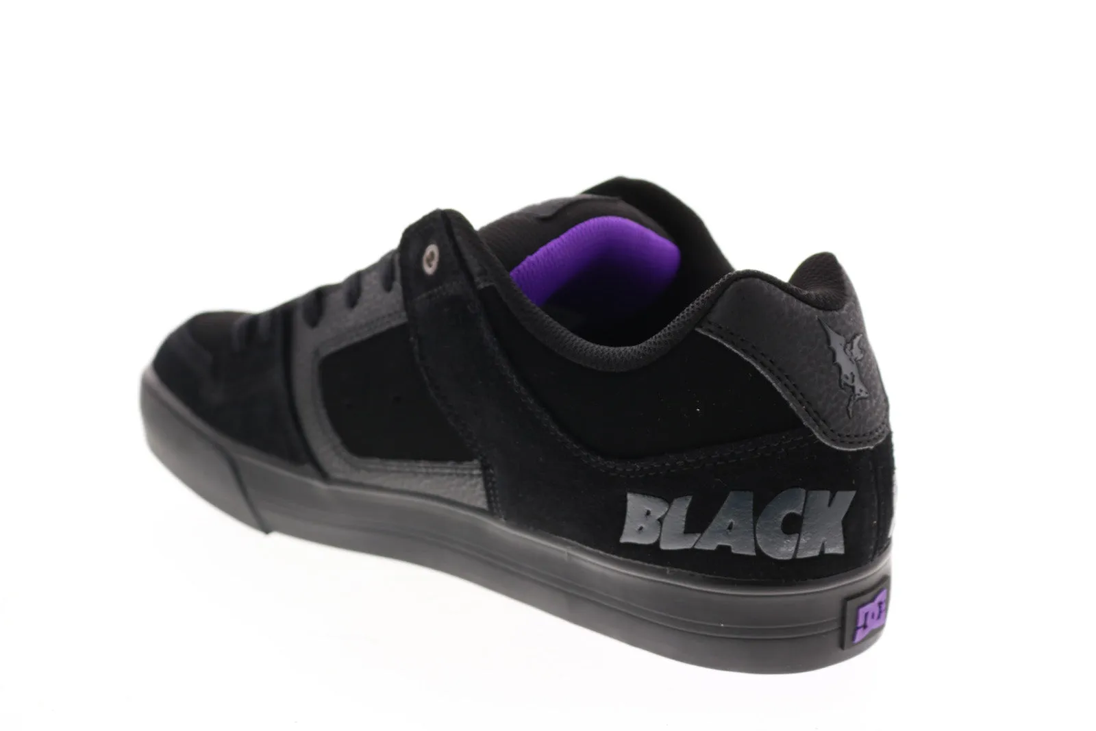 DC Black Sabbath Pure Men's Black Collaboration Limited Sneakers Shoes