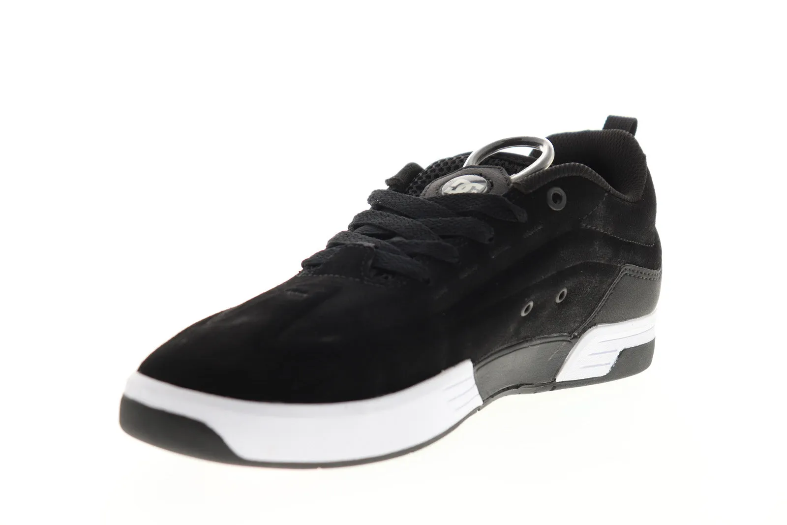 DC Legacy 98 Black Suede Low Top Skate Sneakers Shoes for Men