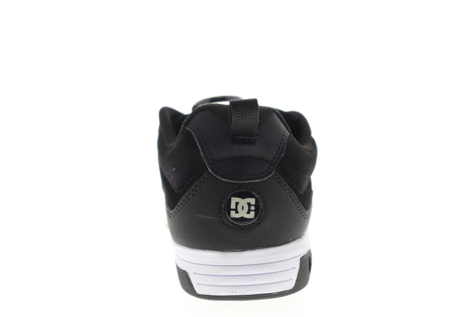 DC Legacy 98 Black Suede Low Top Skate Sneakers Shoes for Men