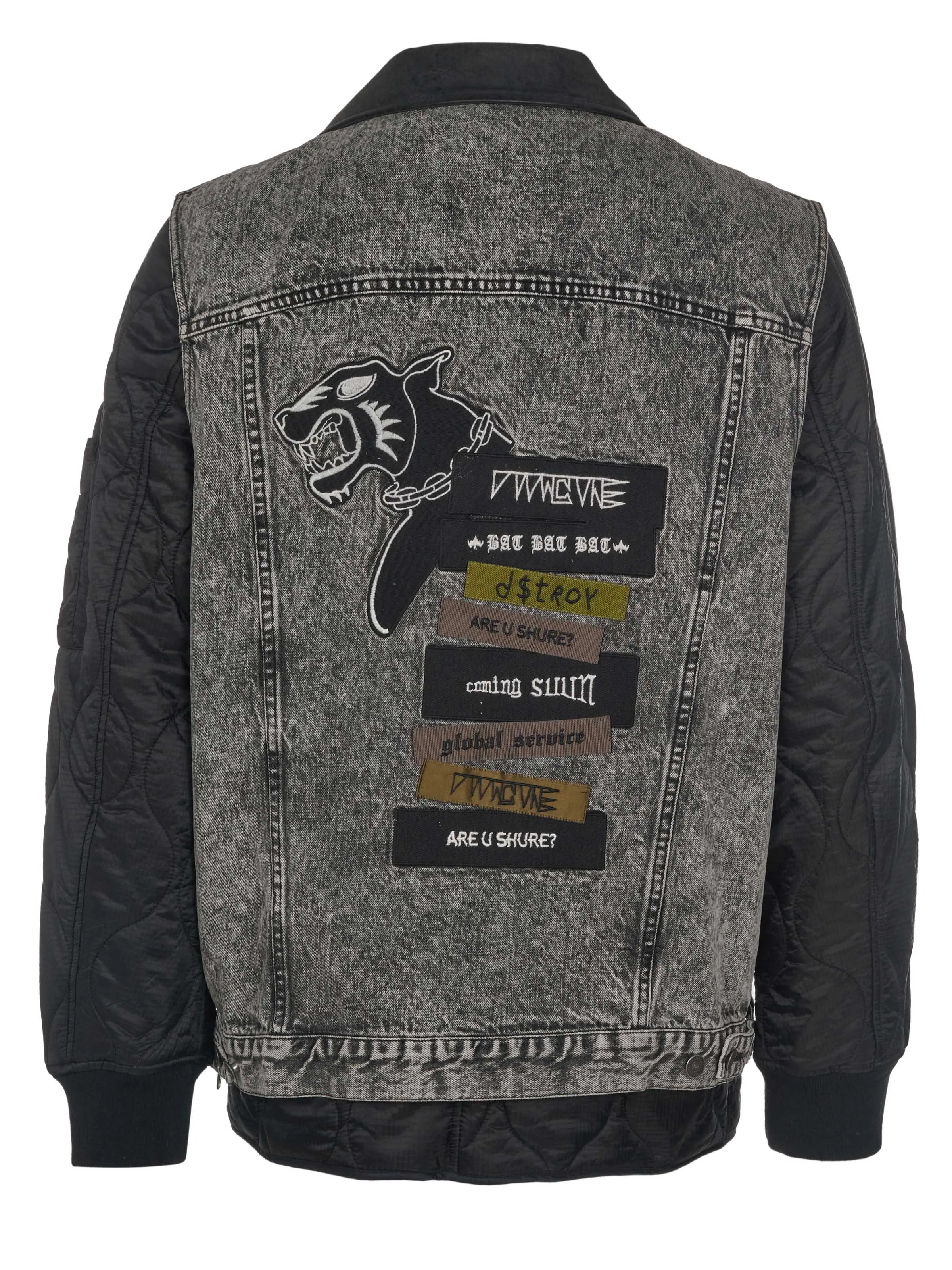 Diesel Black Grey Jacket