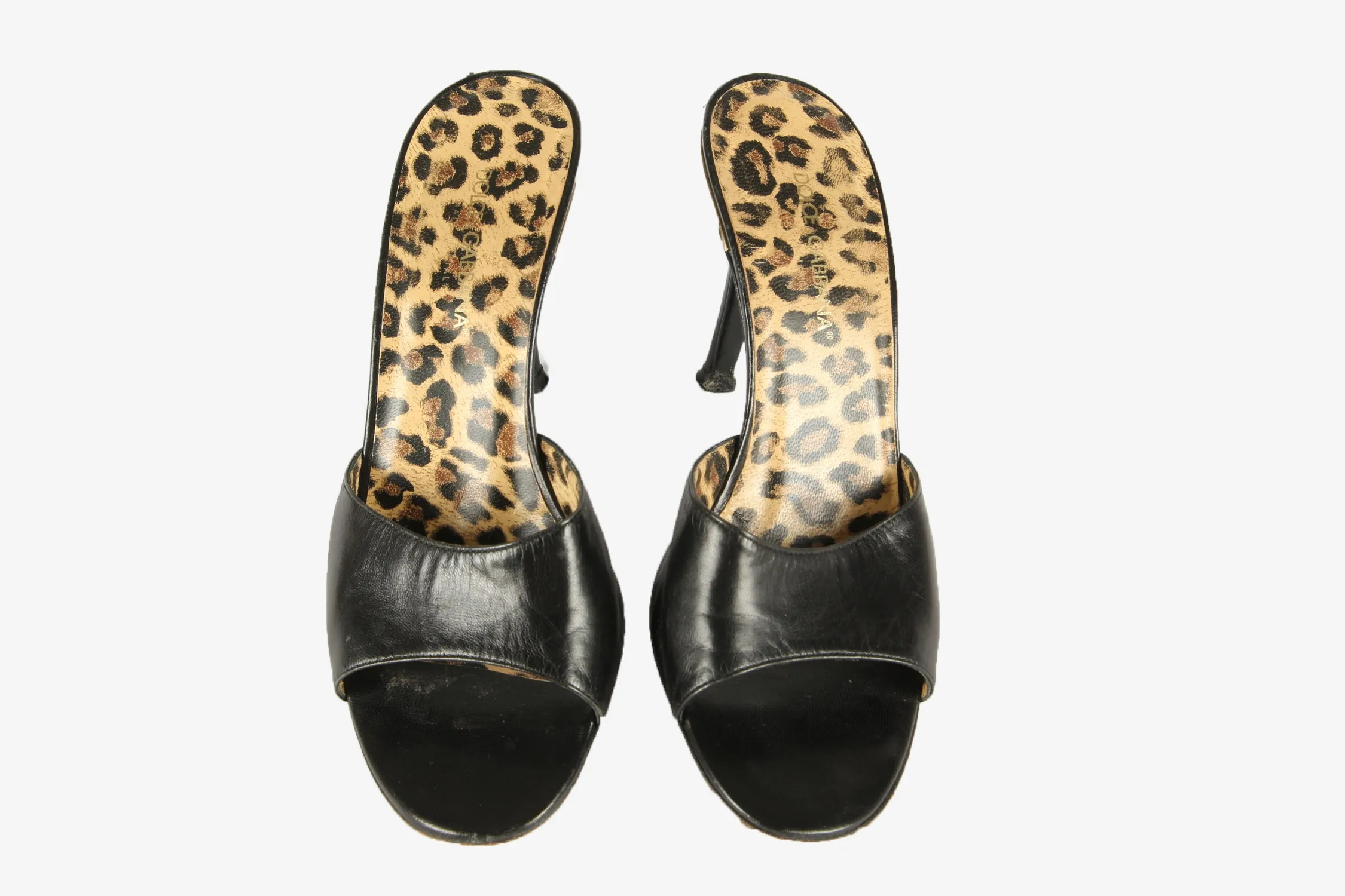 Dolce&Gabbana Open Toe Mule Animal Print Women’s Shoes Size 38 ( UK 5 ) - Pepper Tree London