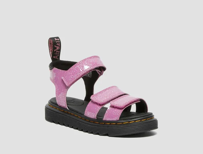 Glitter Sandals Klaire for Junior by Dr. Martens