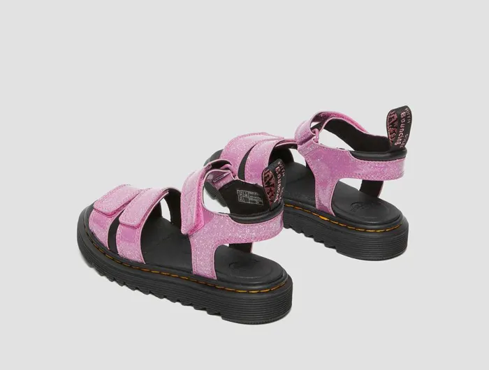 Glitter Sandals Klaire for Junior by Dr. Martens