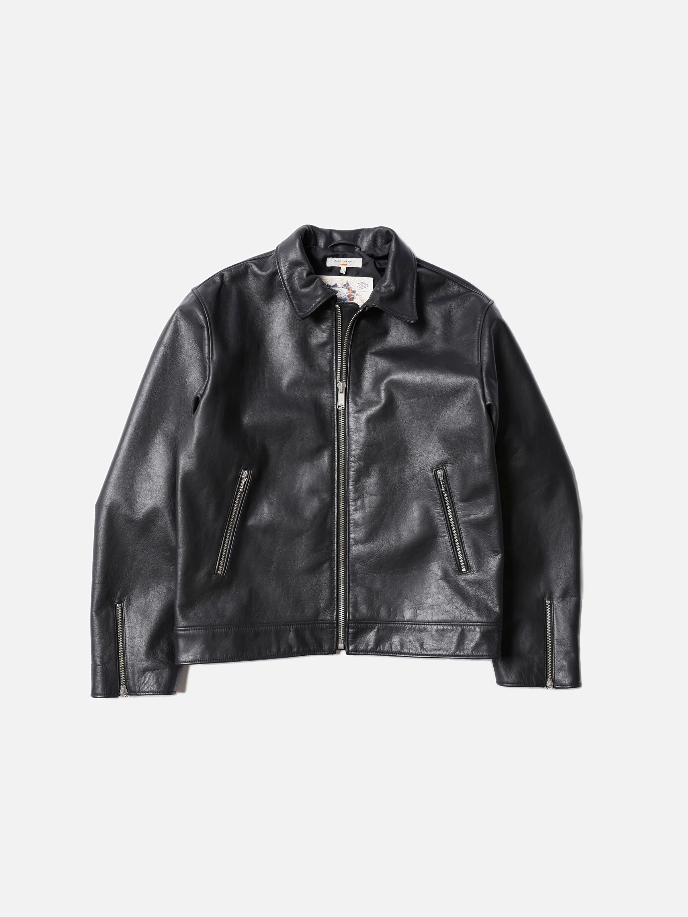 Eddy Black Rider Leather Jacket