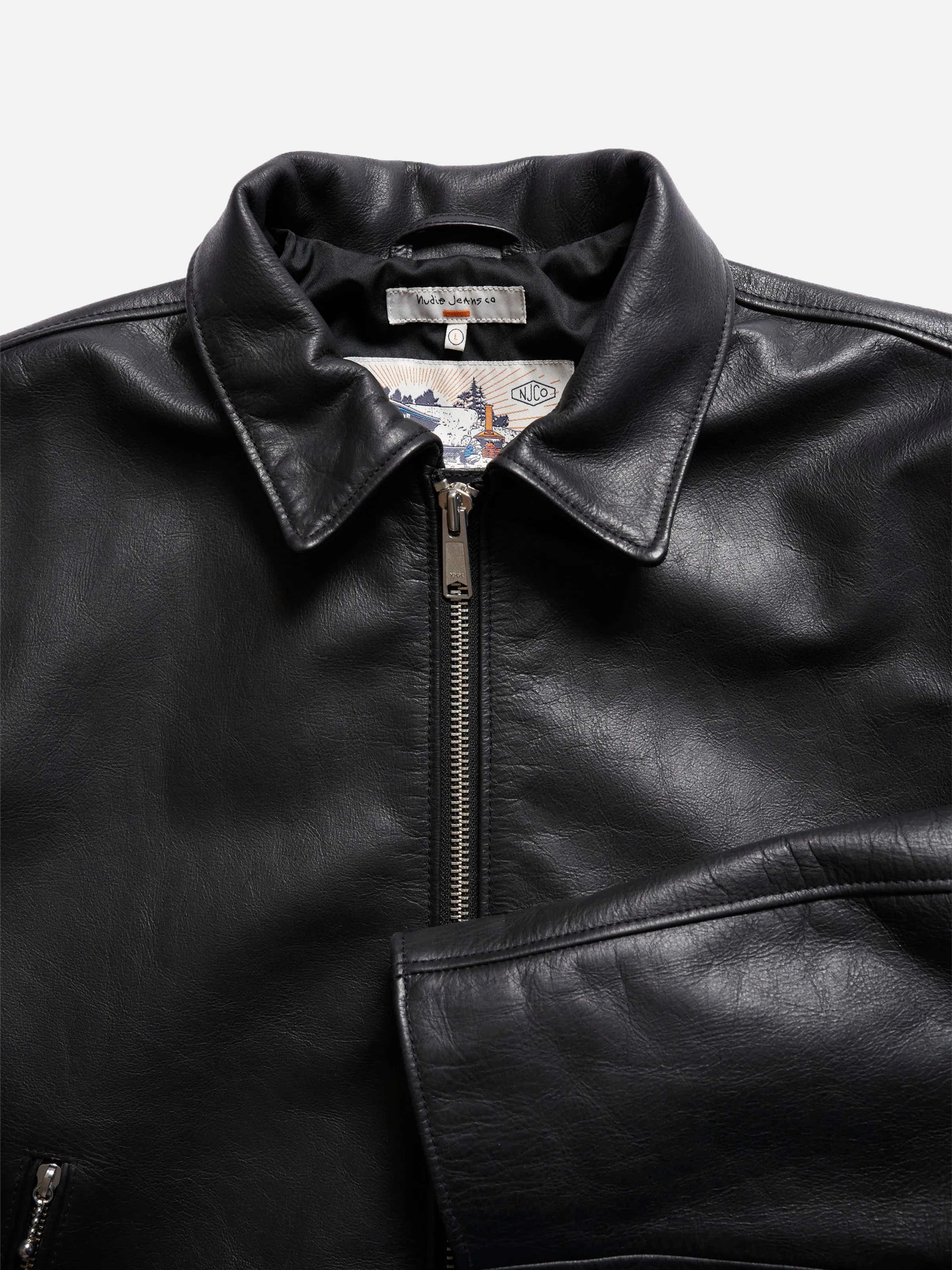 Eddy Black Rider Leather Jacket