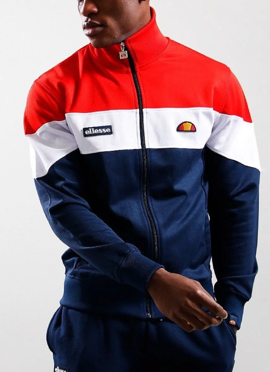 Ellesse Caprini Red Navy Track Jacket