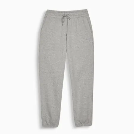 Women's Elevated Sweat Pants Light Gray Heather PUMA Shoes PUMA