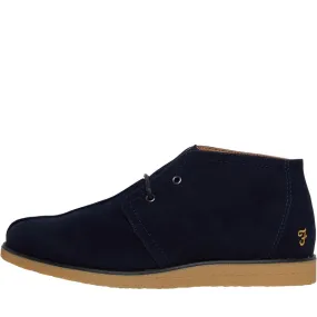 Farah Mens Brookes Boots Navy