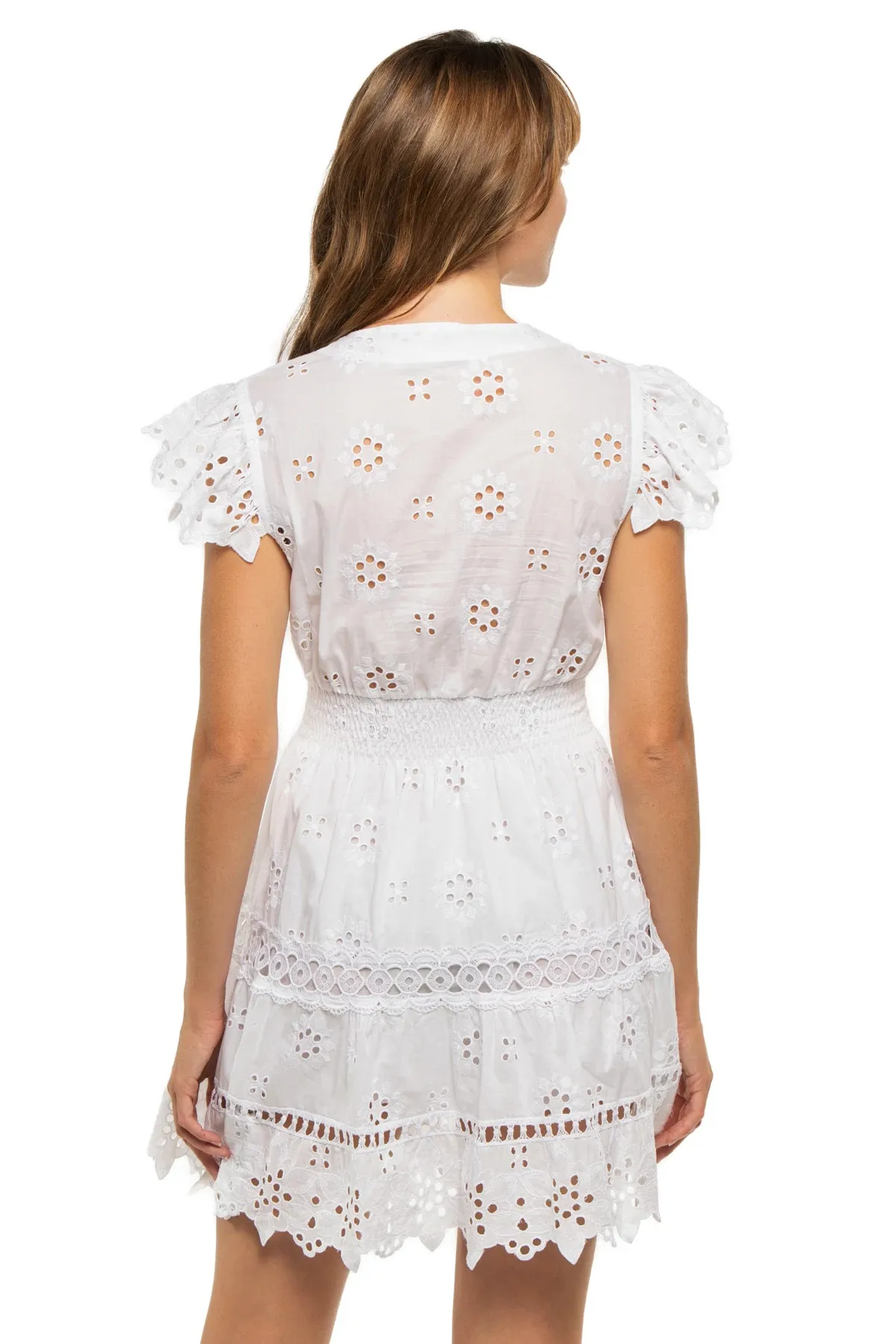 Gaiola Embroidered Mini Dress - Unique Fashion Boutique