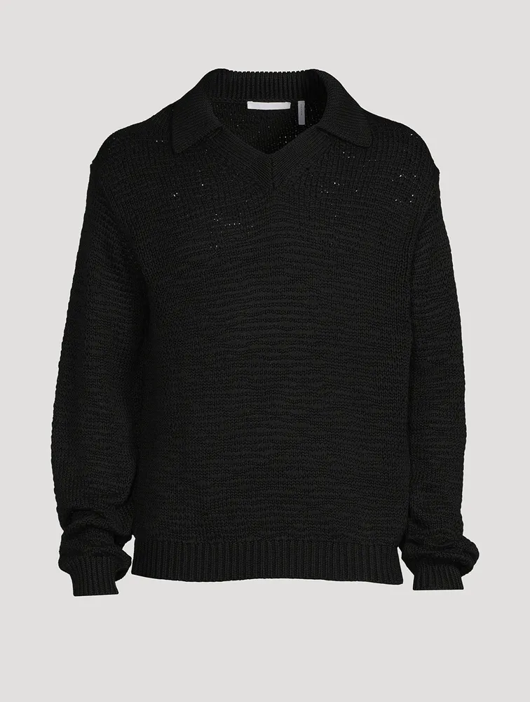 HELMUT LANG Zach Polo Sweater