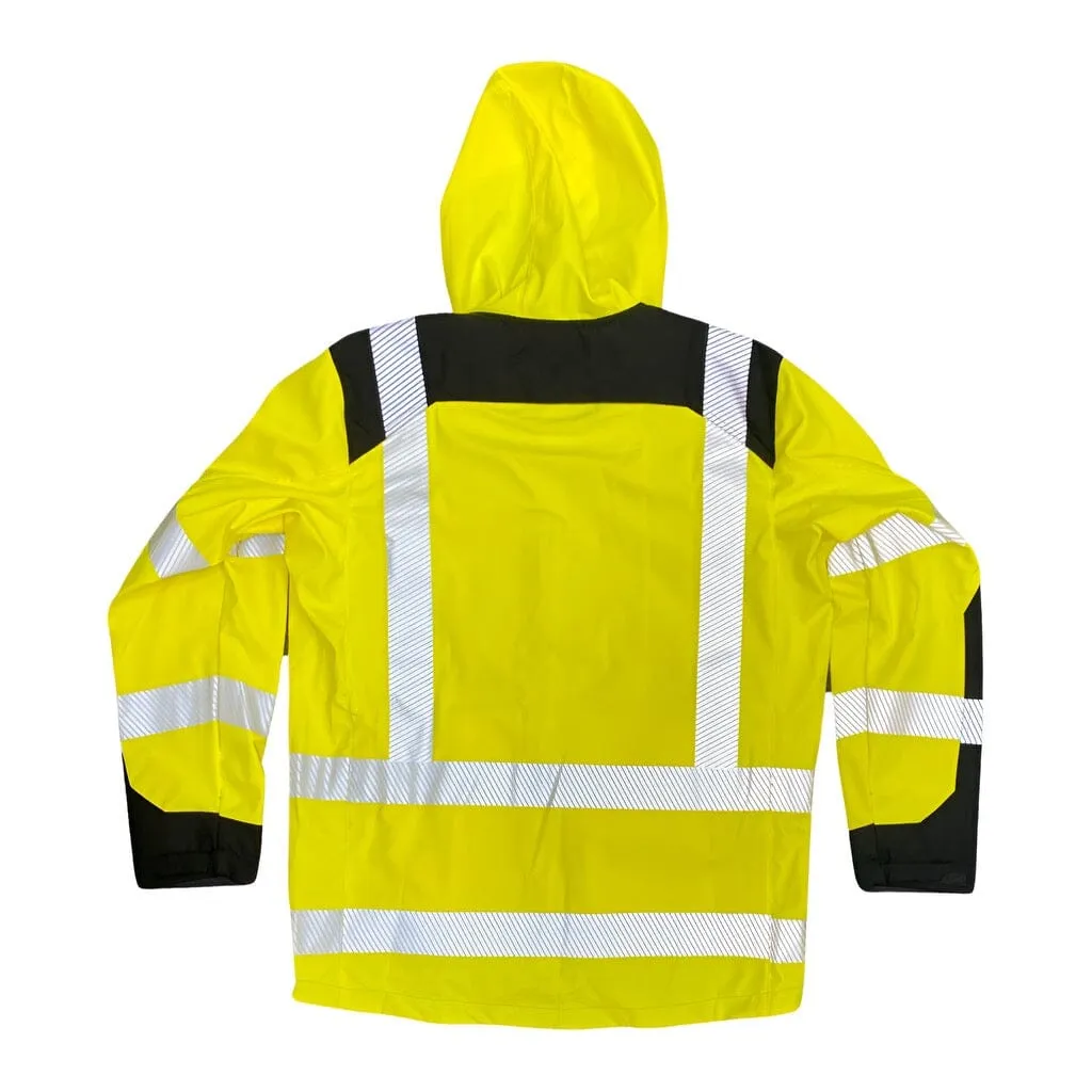 Hi Visibility Softshell Work Jacket XXL Clearance Sale.