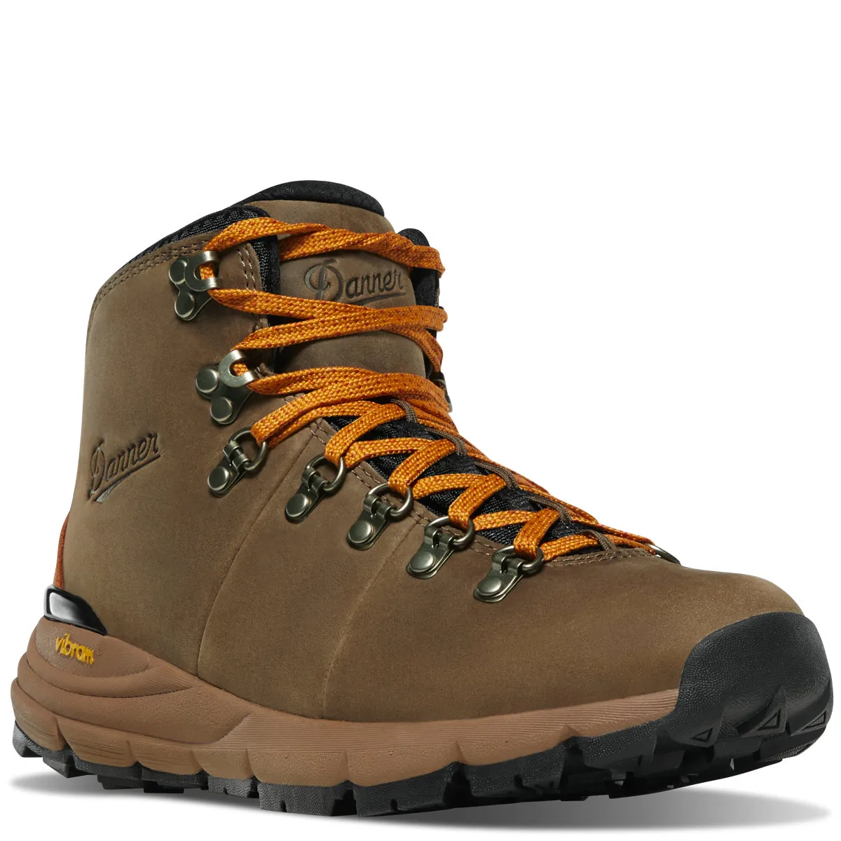 Hiking boots for mountains.