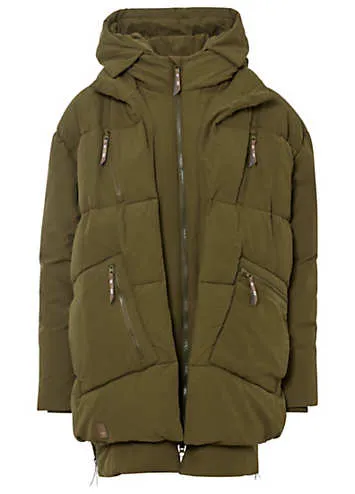 Hooded Winter Padded Coat at Grattan: bonprix