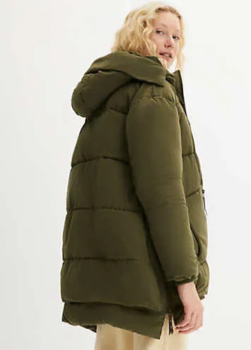 Hooded Winter Padded Coat at Grattan: bonprix