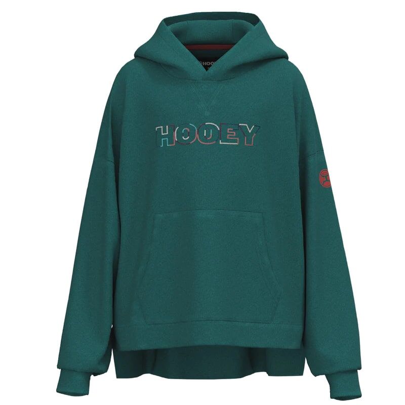 Hooey Youth Roomy Hoody Deep Lake Blue