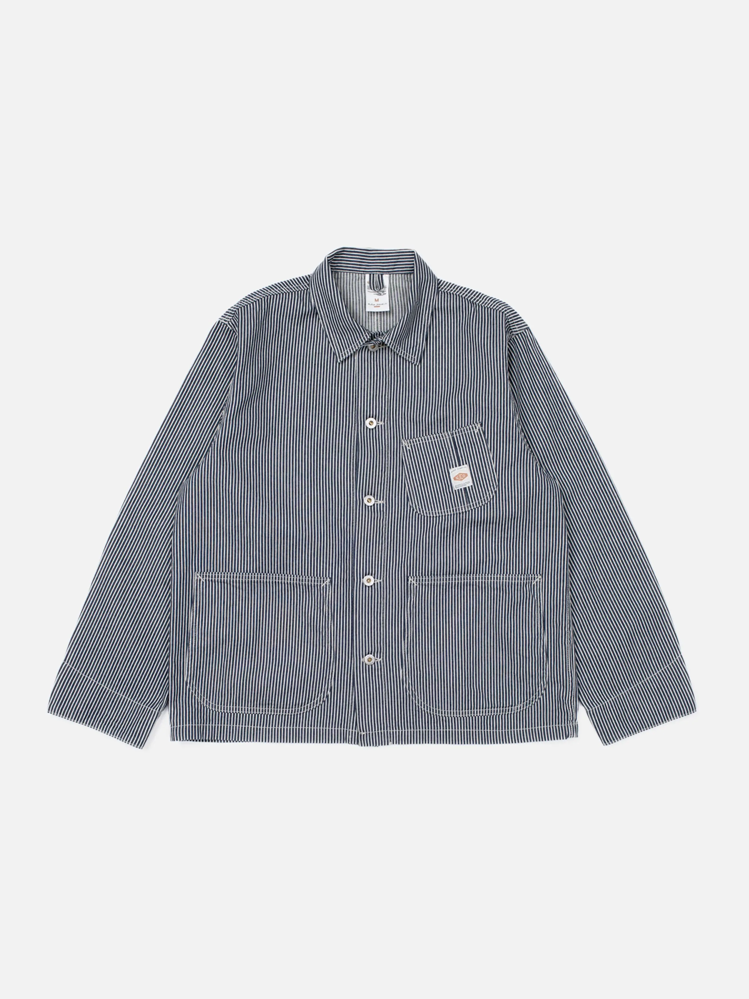 Howie Hickory Blue Offwhite Chore Jacket