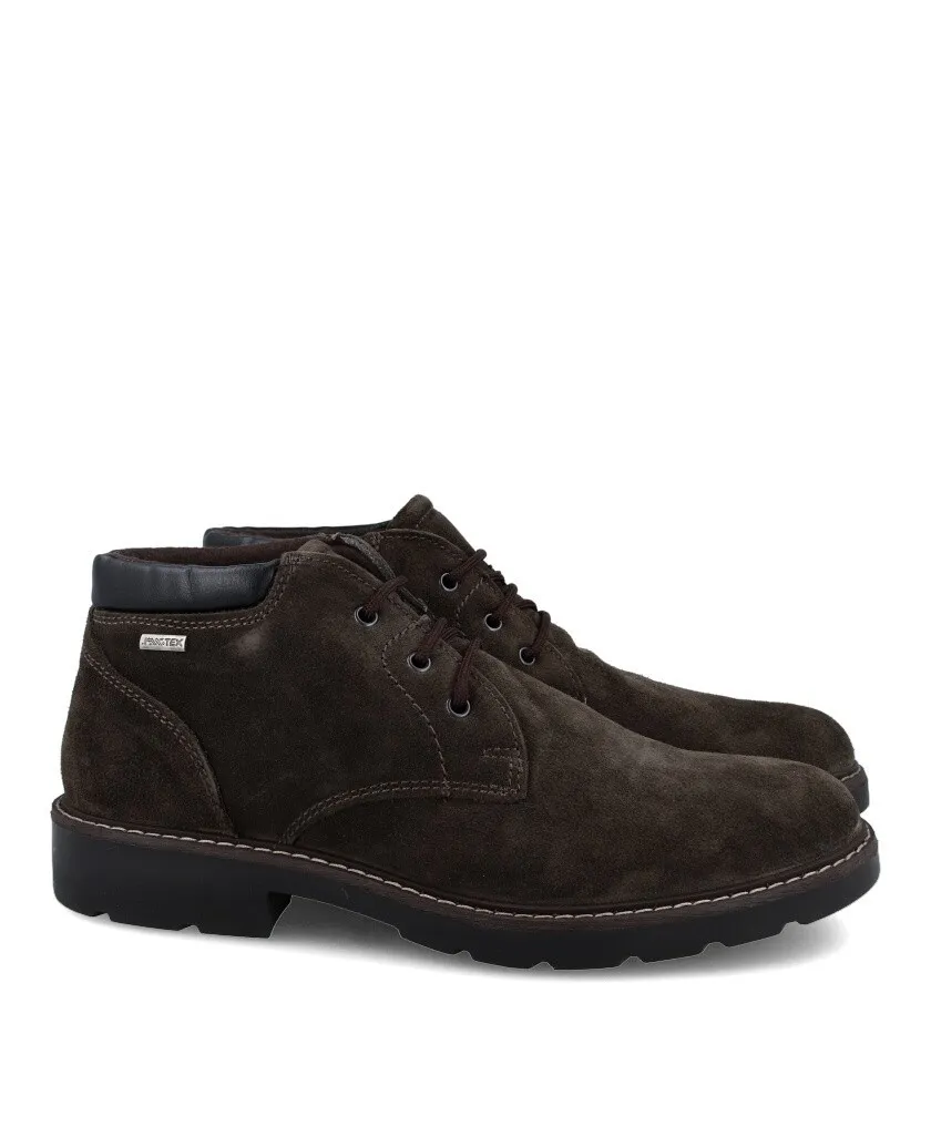 Imac 450739 Men's Suede Leather Ankle Boots