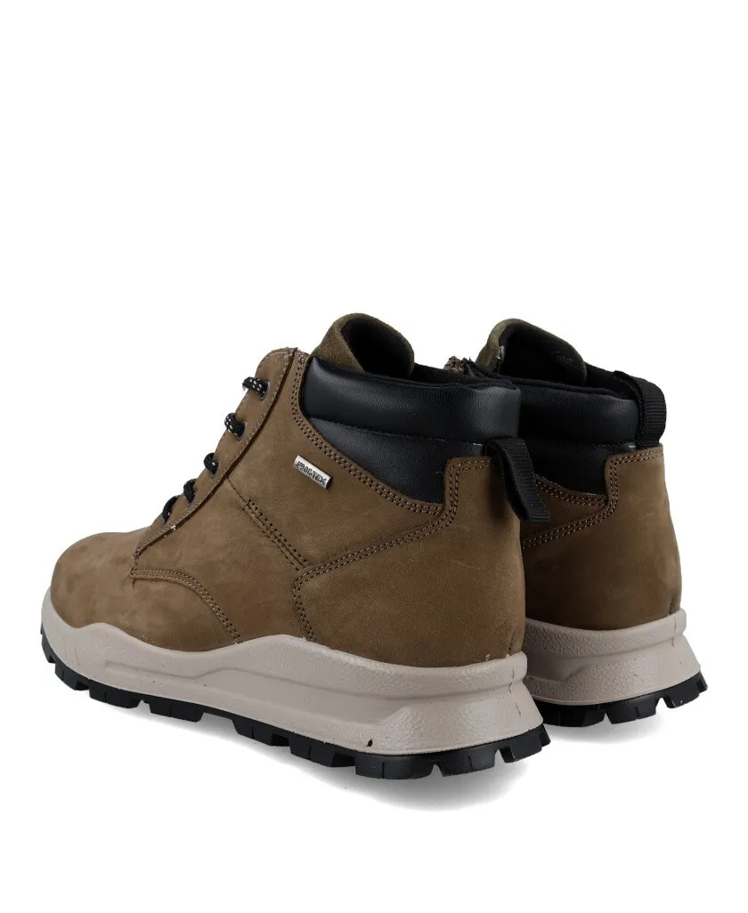 Imac 452208 Casual Leather Boots with Laces