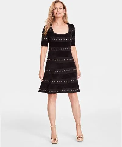 I.N.C. International Concepts Women's Grommet Sweater Dress