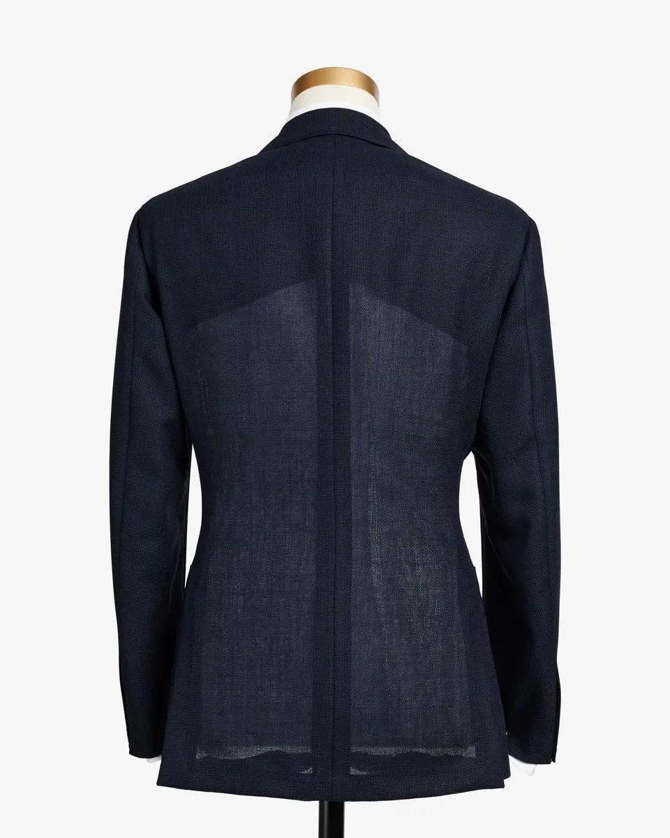 Indigo Wool Balloon Sport Coat