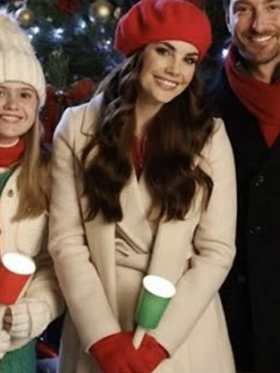 Jillian Murray White Christmas Coat Collection