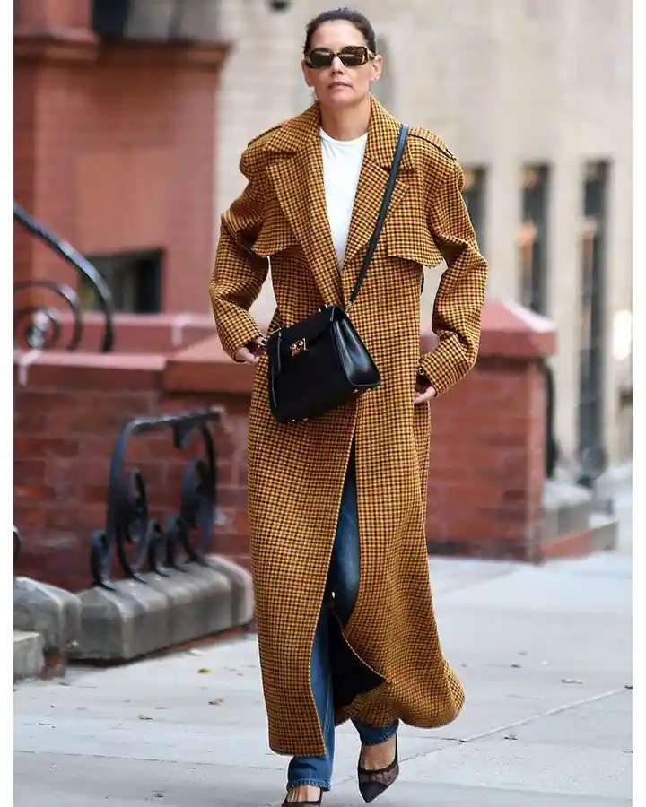 Khaite Katie Holmes Coat for Sale