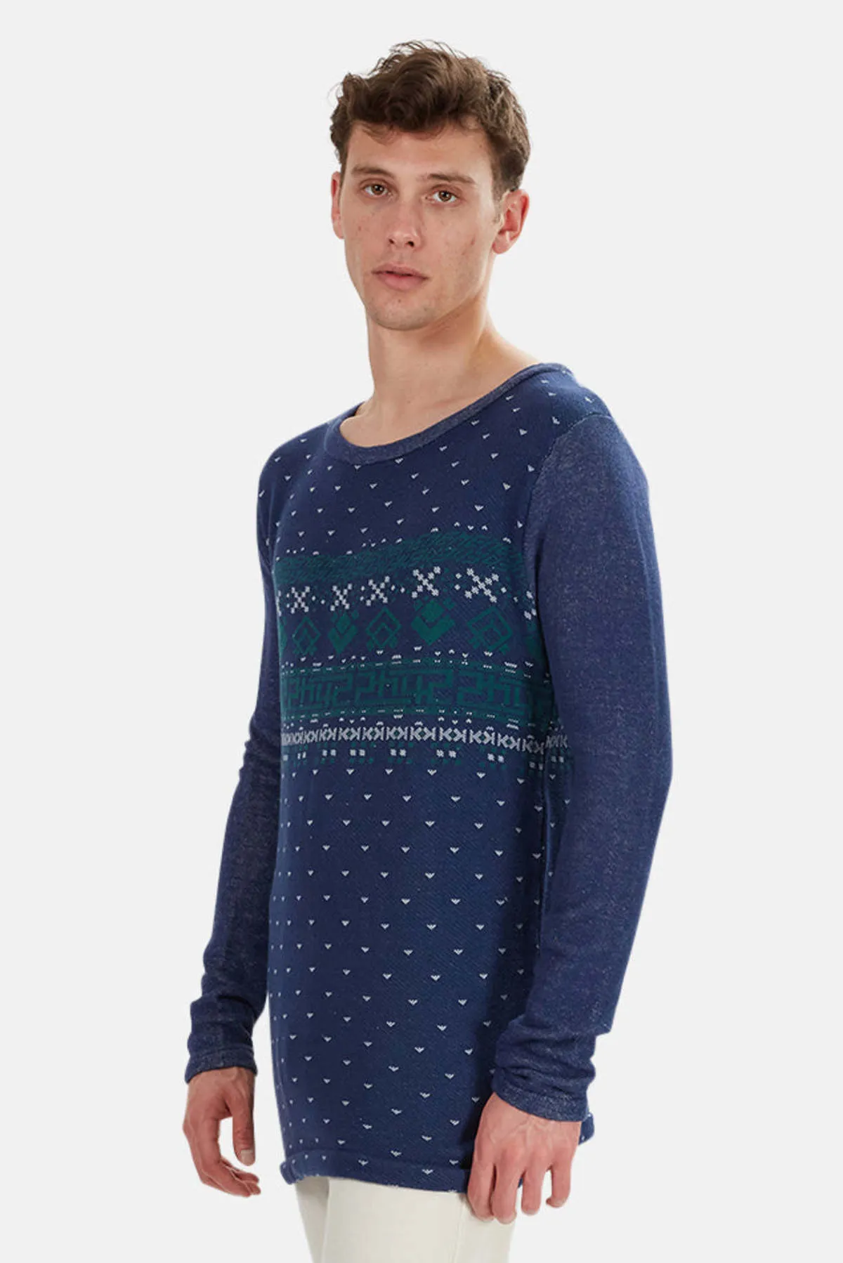 Knitted Lyman Sweater / Bosphorus