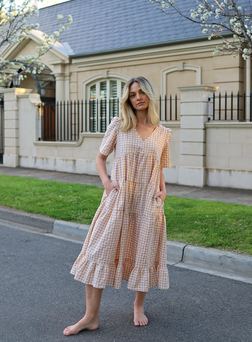 Latte Sophia Dress