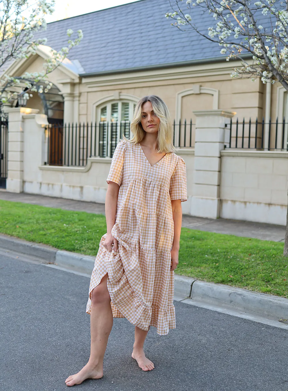 Latte Sophia Dress