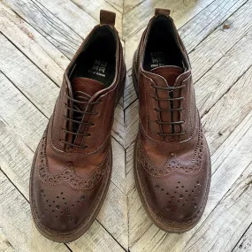 Leather Derby Shoes for Men