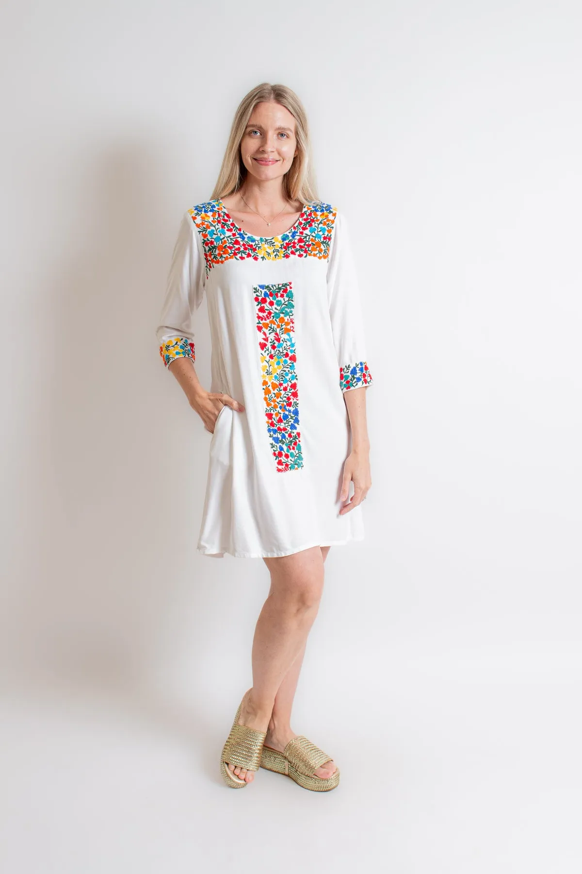 Lola White Dress -> White Mini Dress: Lola Design