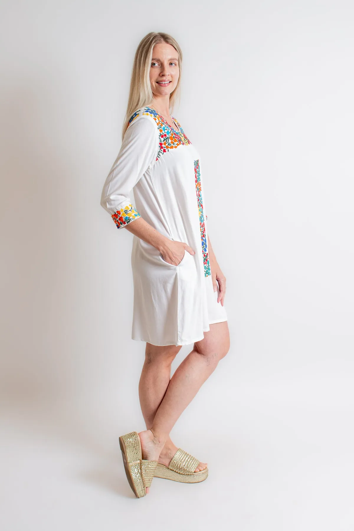 Lola White Dress -> White Mini Dress: Lola Design