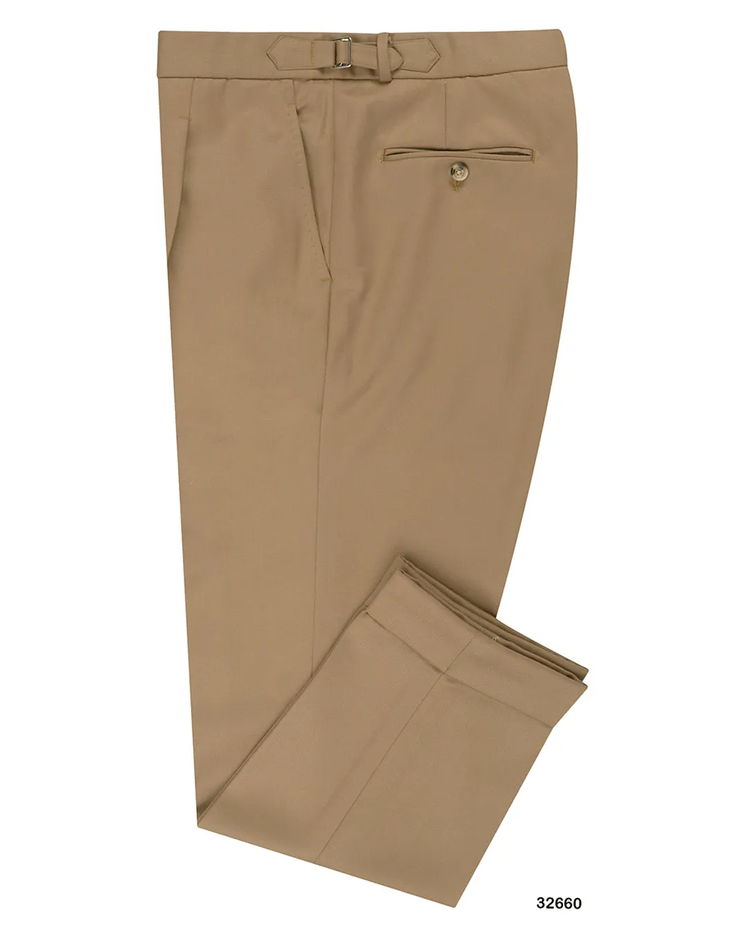 Loro Piana Faded Light Brown Twill - Best Quality Fabrics