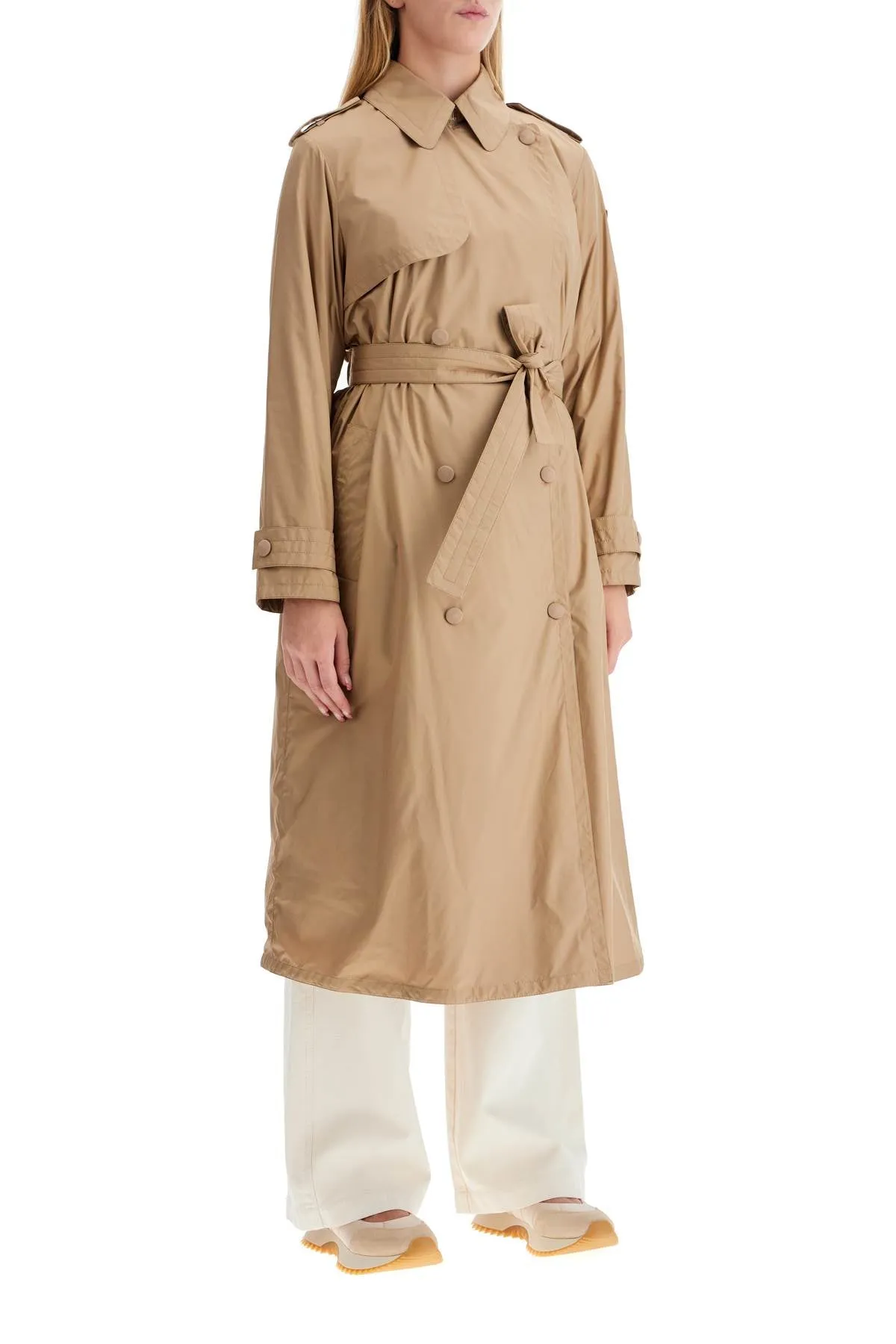 Luxury Padded Trench Coat with Belt MONCLER