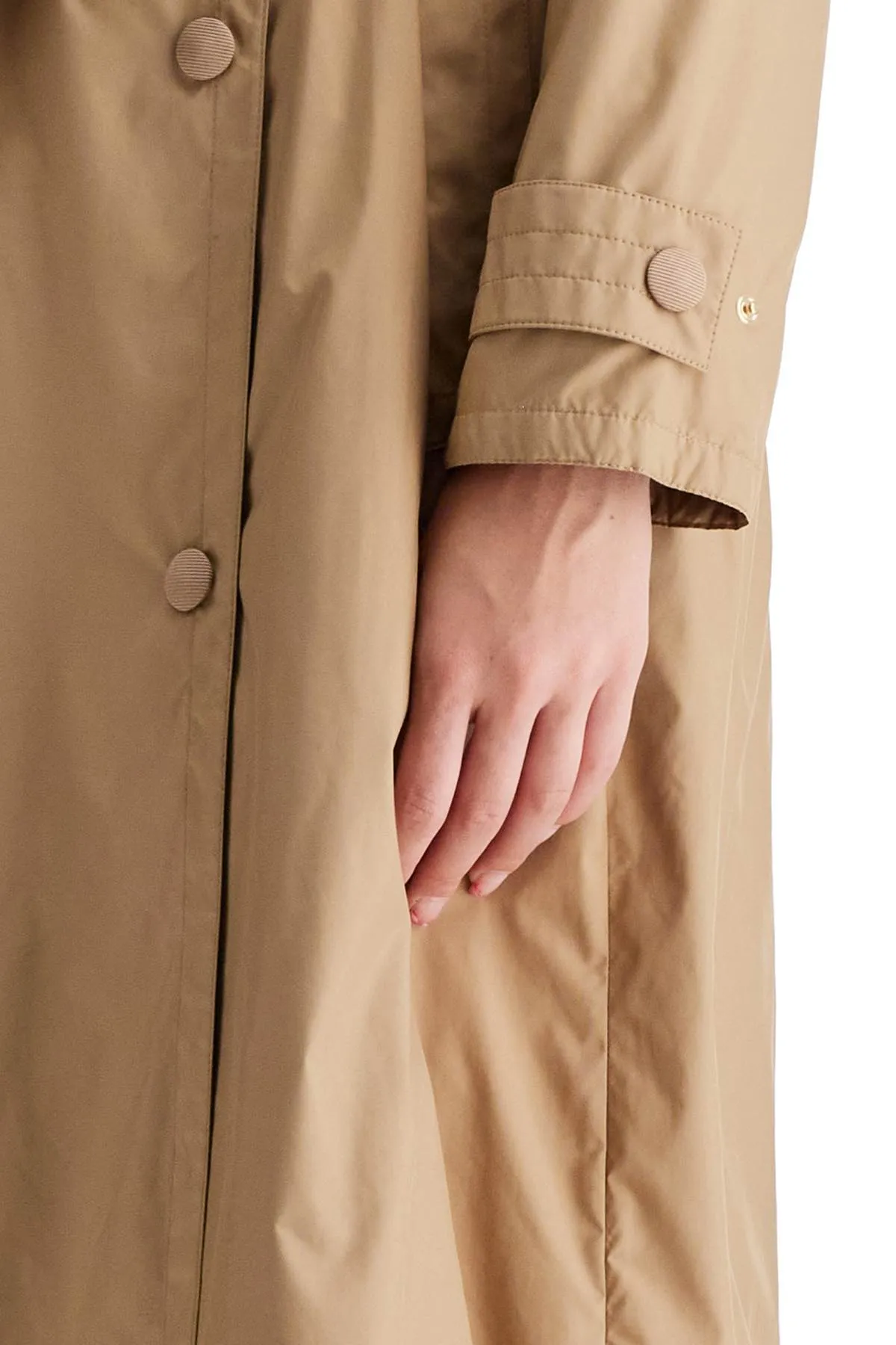 Luxury Padded Trench Coat with Belt MONCLER