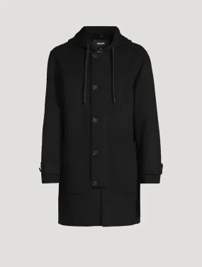 MACKAGE Joshua Wool Coat in Double-Face Design