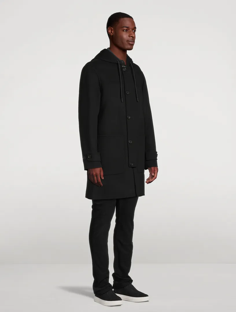 MACKAGE Joshua Wool Coat in Double-Face Design