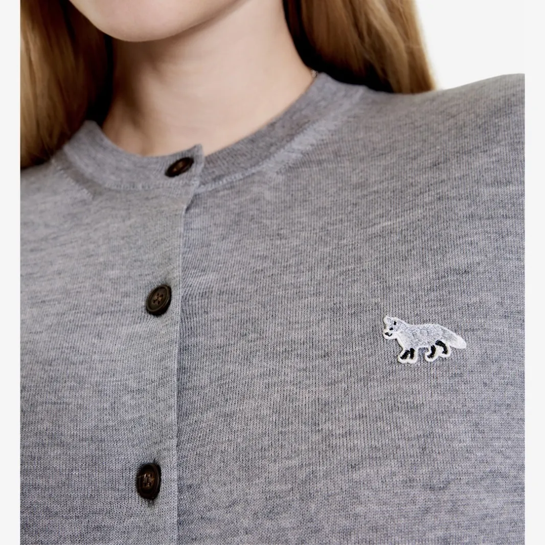 Maison Kitsune Long Sleeve Wool Shirt - Casual Office Style