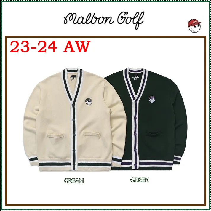 Malbon Golf Unisex Cardigans