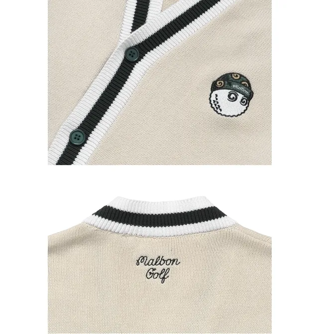 Malbon Golf Unisex Cardigans