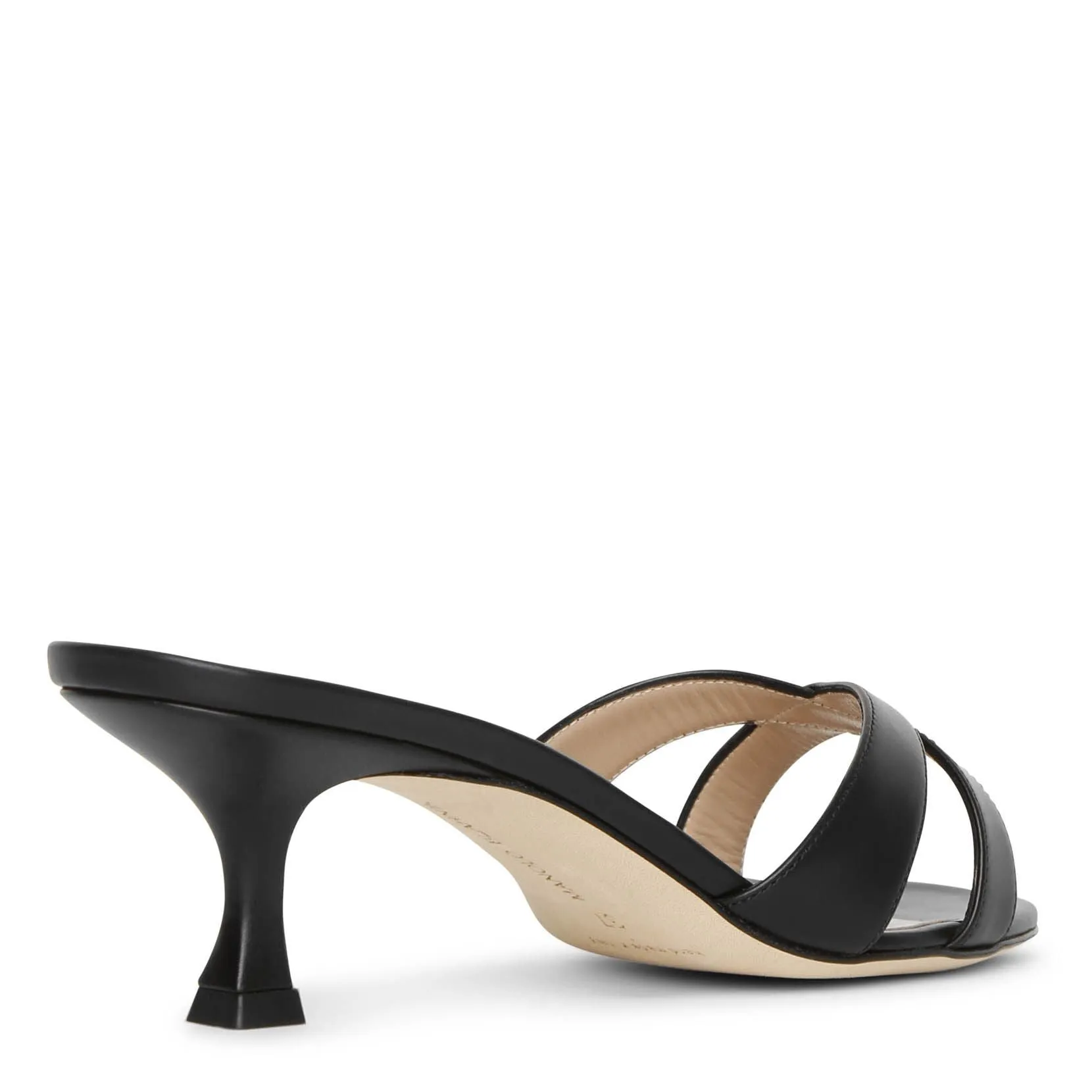 Manolo Blahnik Callamu 50 Leather Mule Sandals