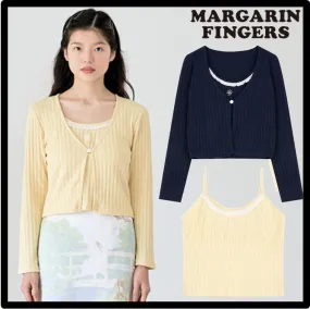 Margarin Fingers Logo Cardigans | Gender-Neutral Streetwear