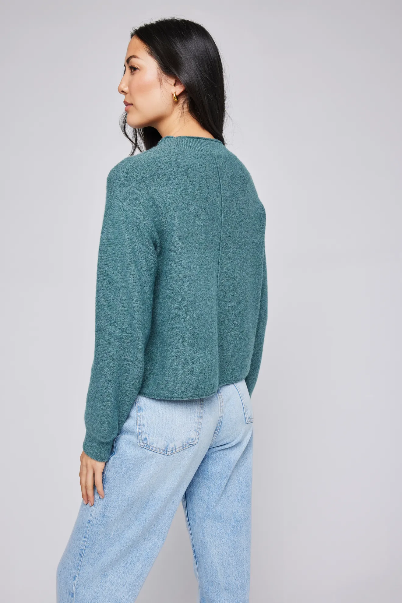 Marled Knit Sweater by Wanda