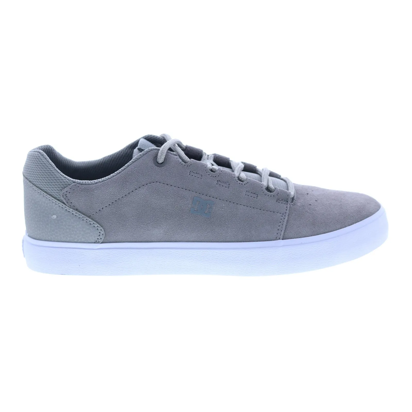 Men's Gray Suede Skate Sneakers - DC Hyde ADYS300580-CO5